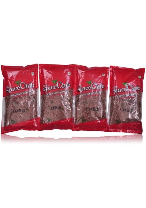 The Spice Club Flax Seed 100Gm Refill- (Pack Of 4)