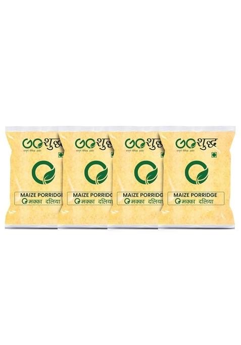 Goshudh Maize Porridge Makka Daliya -500Gm (4)