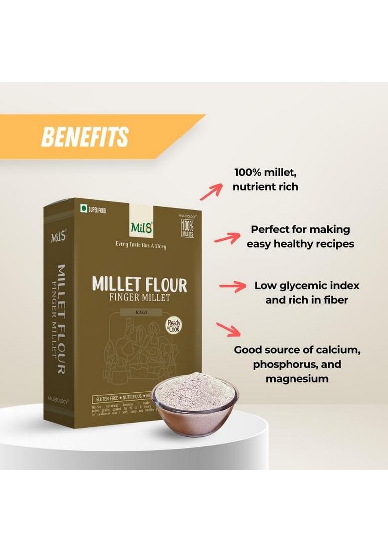 Mil8 Finger Millet Flour High