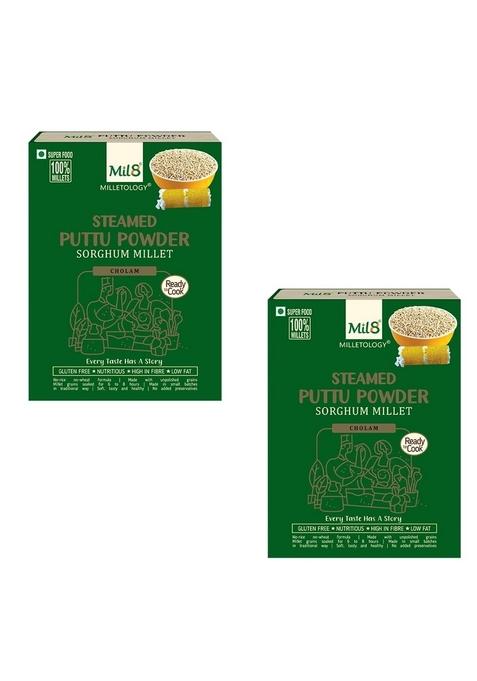 Mil8 Puttu Powder Sorghum & Puttu Powder Sorghum Millet Combo (300Gram-300Gram) Nutritious, Delicious And Healthy Breakfast Solution
