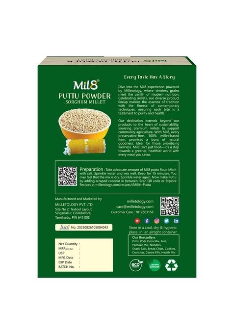 Mil8 Puttu Powder Sorghum & Puttu Powder Sorghum Millet Combo (300Gram-300Gram) Nutritious, Delicious And Healthy Breakfast Solution