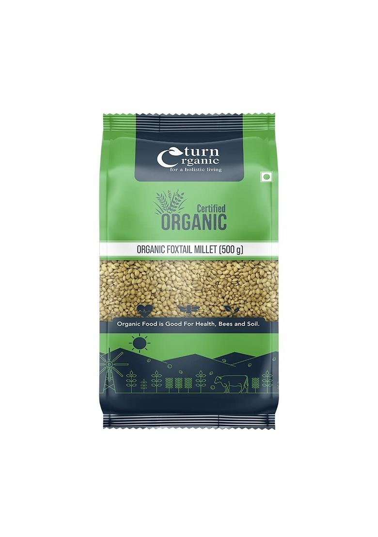 Turn Organic Foxtail Millet 500 Gm (Pack Of 3)