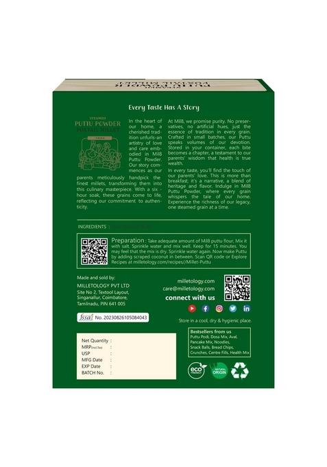 Puttu Powder Foxtail & Flour Sorghum Millet Combo (300Gram-300Gram) Nutritious, Delicious And Healthy Breakfast Solution