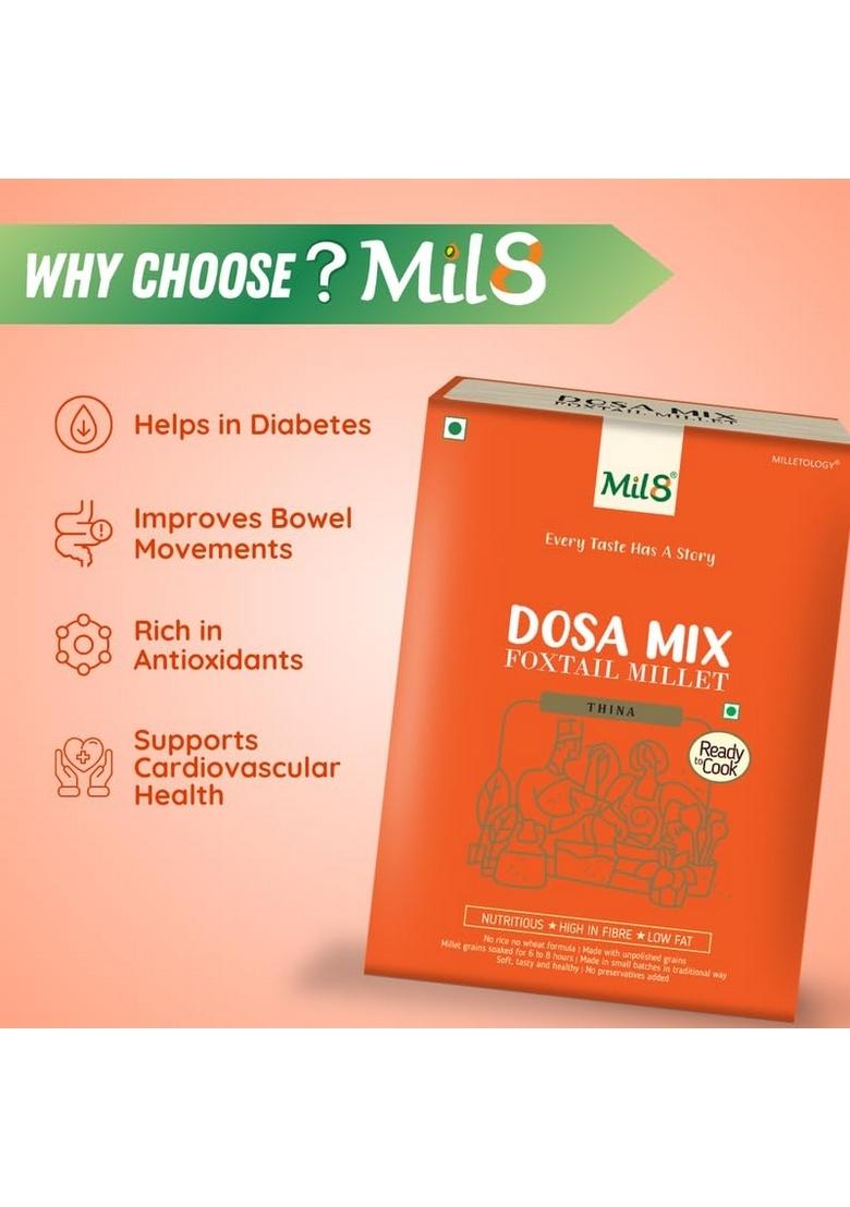 Mil8 Foxtail Millet Dosa Mix