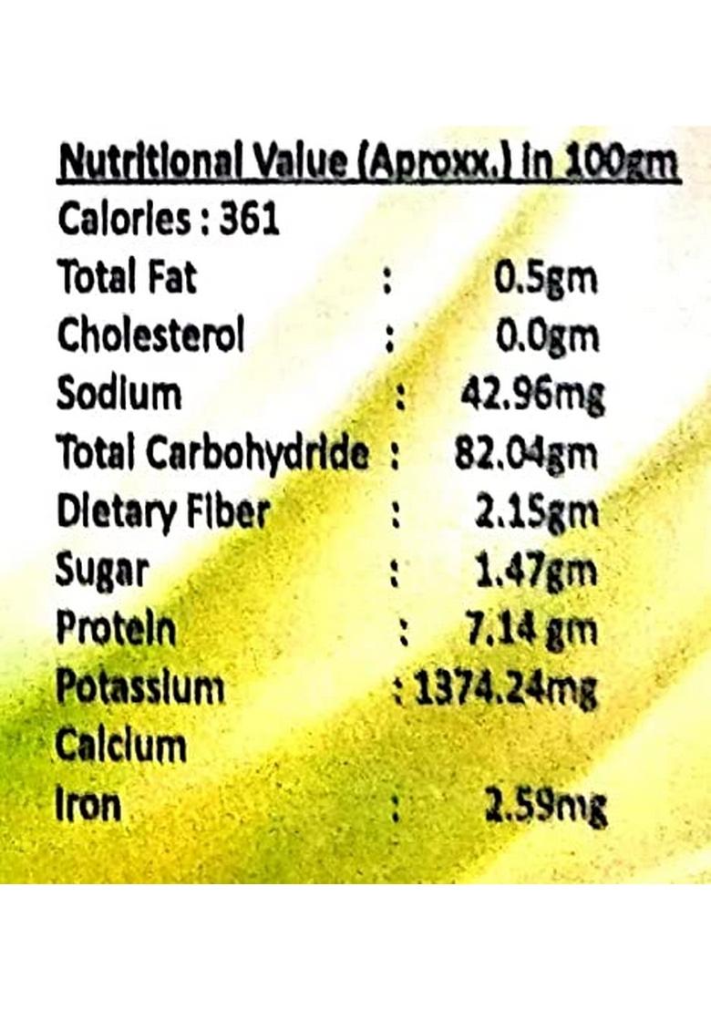 Shooodh Sun Dried Raw Banana Powder For Babies Porridge Eating 250Gm