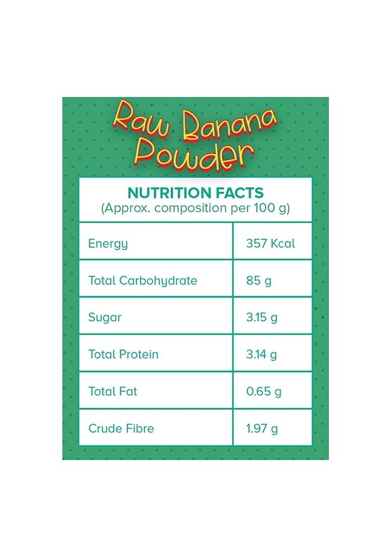 Easy Eats Raw Banana Powder Healthy Porridge Mix | 6 Months+ Baby Food | 100% Natural Health Mix | Organic Baby Food | Infant Food | Made Of Nendran Banana For Little Ones | Maximum Possible Nutrition From Real Food | Cereal 200G | Sathu Maavu Porridge Fo