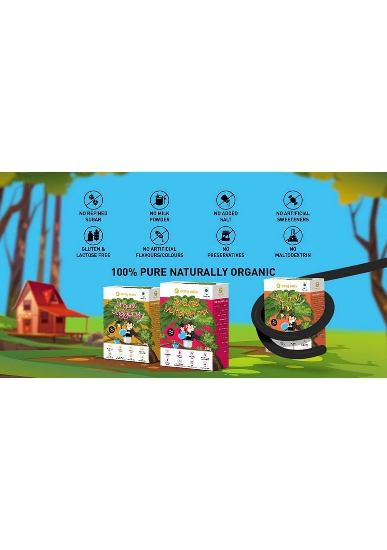 Easy Eats Raw Banana Powder Healthy Porridge Mix | 6 Months+ Baby Food | 100% Natural Health Mix | Organic Baby Food | Infant Food | Made Of Nendran Banana For Little Ones | Maximum Possible Nutrition From Real Food | Cereal 200G | Sathu Maavu Porridge Fo