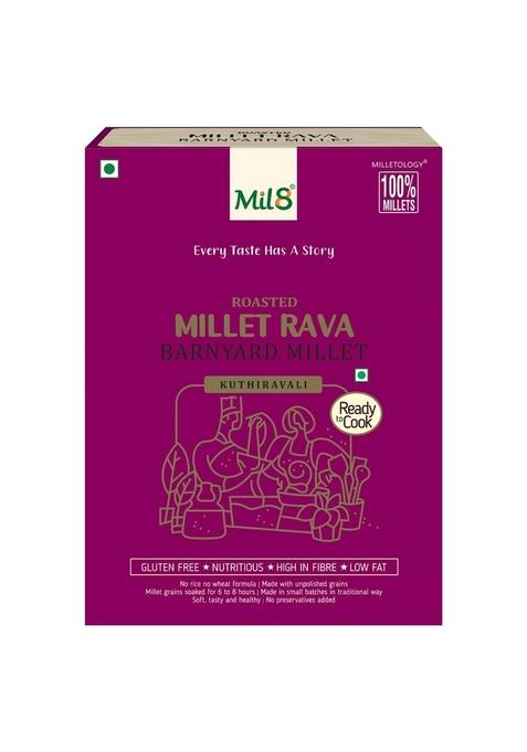 Mil8 Ragi Balls & Rava Barnyard Millet Combo (40Gram-300Gram) Nutritious, Delicious And Healthy Breakfast Solution