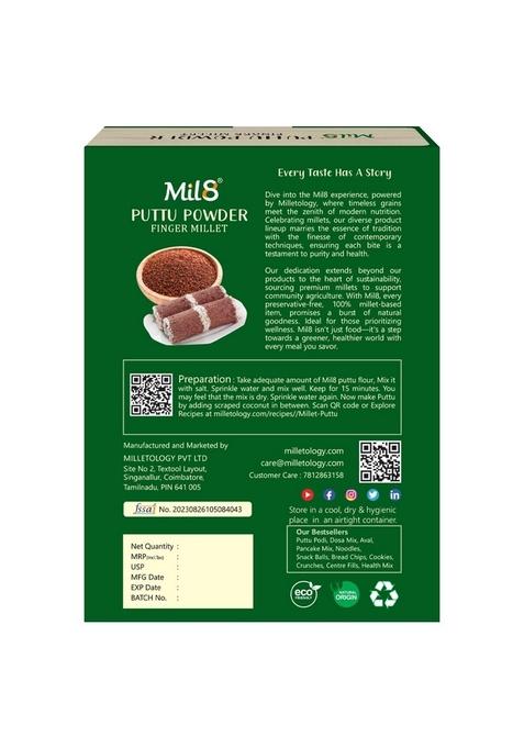 Mil8 Puttu Powder Finger & Rava Pearl Millet Combo (300Gram-300Gram) Nutritious, Delicious And Healthy Breakfast Solution