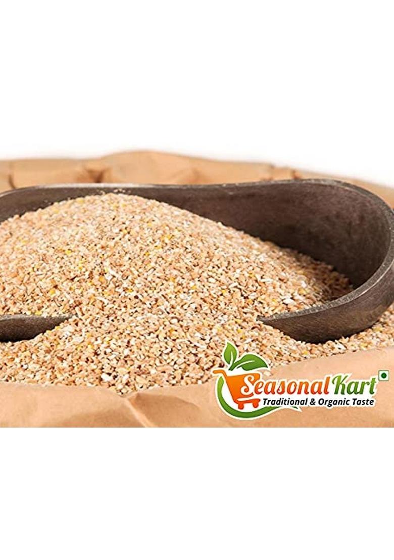 Seasonalkart Combo Pack Of Homemade Jau Dalia Barley Daliya 400 Gm And Wheat Dalia 400 Gm Total 800 Gm Daliya For Weight Loss & Digestive Health| Rich In Nutrients & Fibre