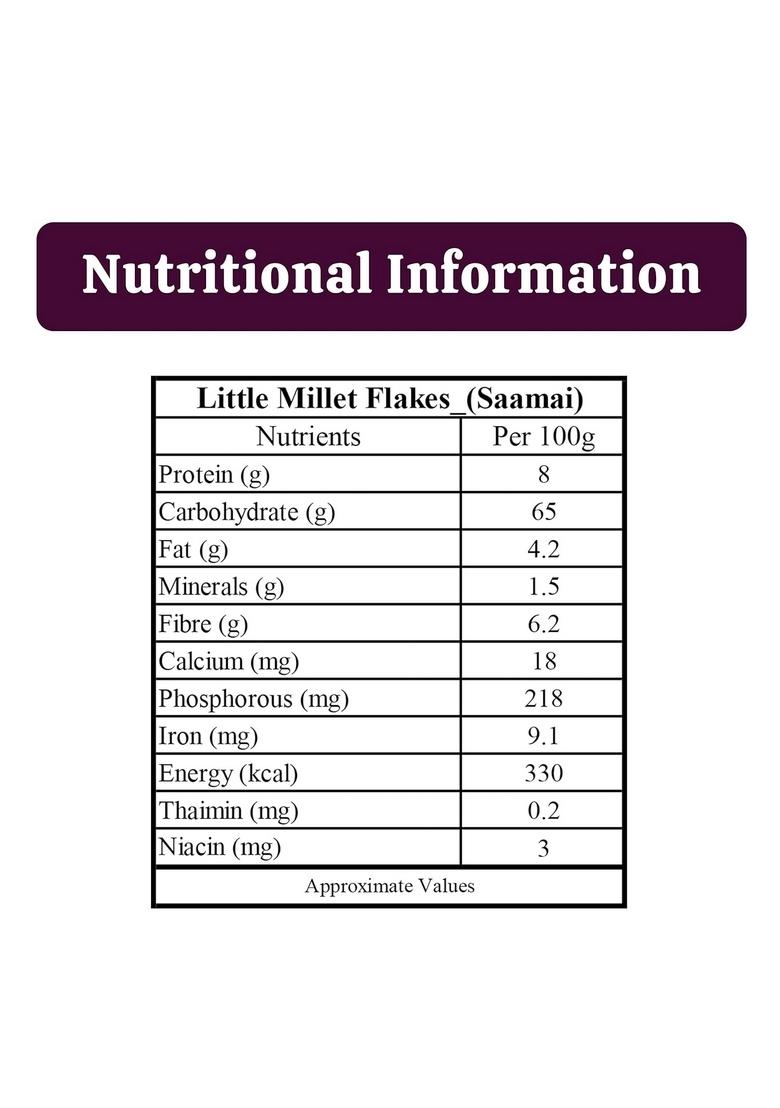 Farmer'S Grain Little Millet Flakes (1 Kg)