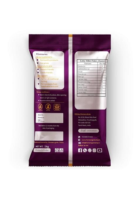 Farmer'S Grain Little Millet Flakes (1 Kg)
