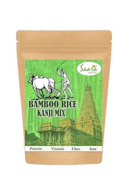 Saara Herbal Fresh Bamboo Rice Kanji Mix, 400G, Moongil Arisi Mix, Fibre & Protein Rich Healthy Mix, 400G