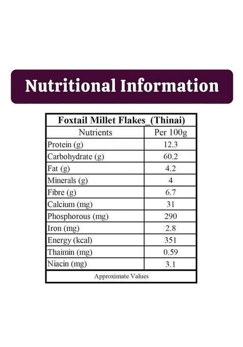 Farmer'S Grain Foxtail Millet Flakes (1 Kg)