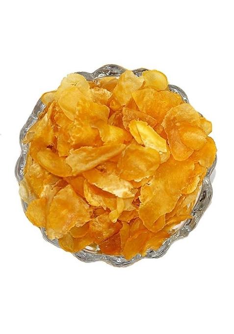 Spice-M, Raw Cornflakes | Breakfast Cereal | Maize Poha | Ready To Fry Corn Flakes | Healthy Poha Chivda Snacks | Makai Pova | Corn Fryums | Makki Poha