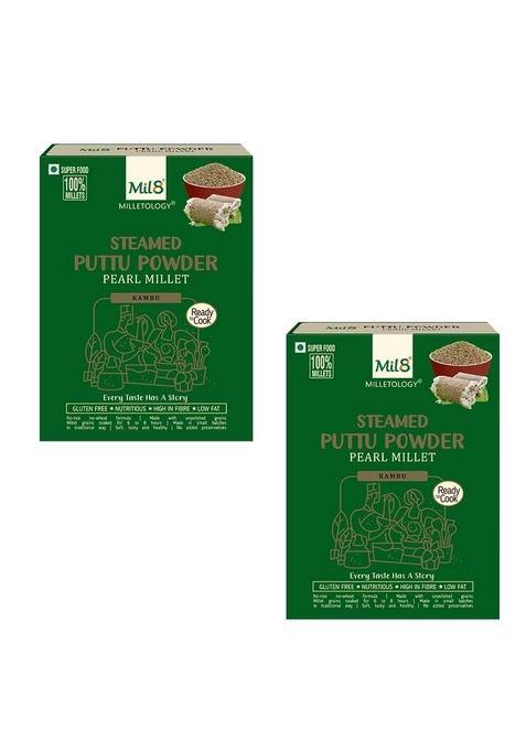 Mil8 Puttu Powder Pearl & Puttu Powder Pearl Millet Combo (300Gram-300Gram) Nutritious, Delicious And Healthy Breakfast Solution