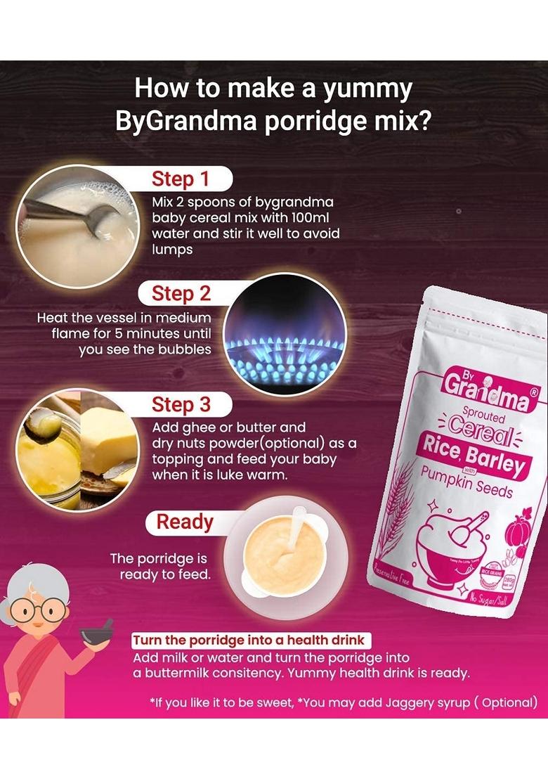 Bygrandma Sprouted Cereal Mix