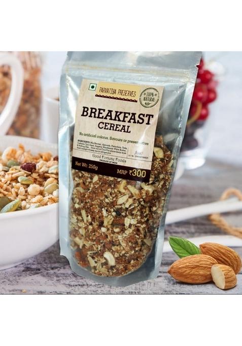 Parvatiya Preserves Protein And Fibre, Multigrain Breakfast Cereal, 250 Gm