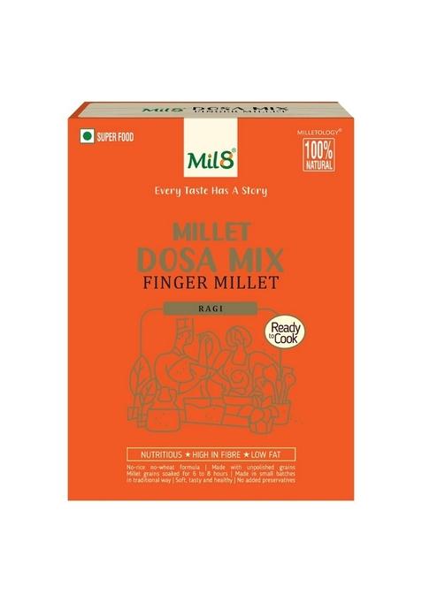 Mil8 Dosamix Finger & Pancake Mix Chocolate Combo (300Gram-200Gram) Nutritious, Delicious And Healthy Breakfast Solution