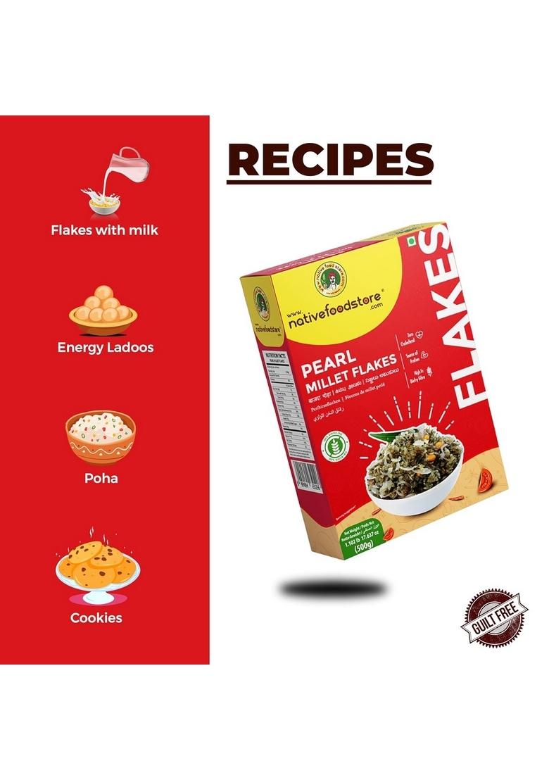 Nfs Healthy Cereal For Breakfast|Pearl Millet Flakes
