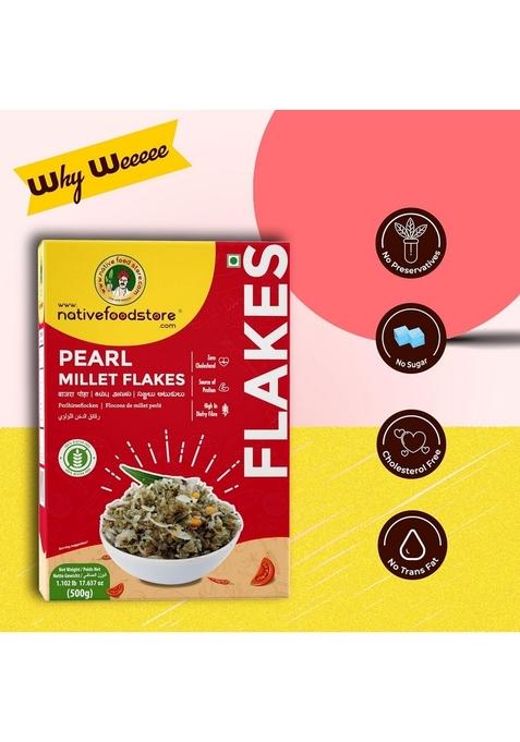 Nfs Healthy Cereal For Breakfast|Pearl Millet Flakes