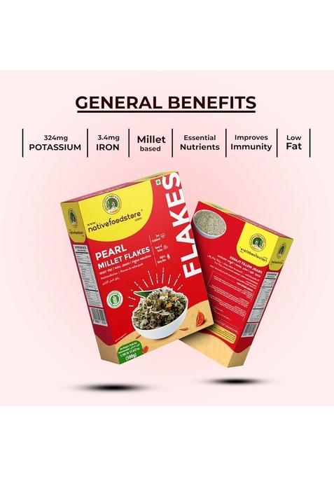 Nfs Healthy Cereal For Breakfast|Pearl Millet Flakes