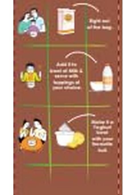 Grami Multi Millet Muesli Chocolate 500 Gm | High Protein 100% Natural Nutrition Muesli | Breakfast Cereal For Energy & Improving Strength | No Added Artificial Preservatives Colour