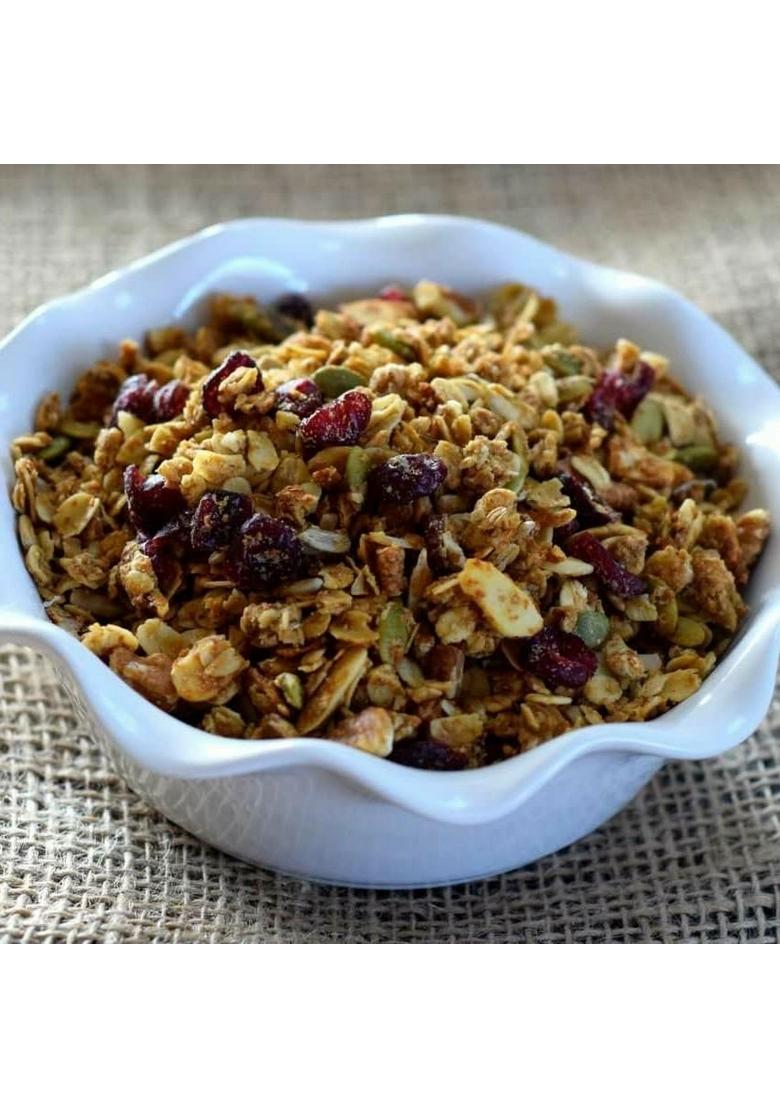 Dietofy Oats Granola (Cranberry) | Handmade Gluten-Free Cereal With High Fiber | Low-Carb, No Preservatives, Supports Weight Management | 150G