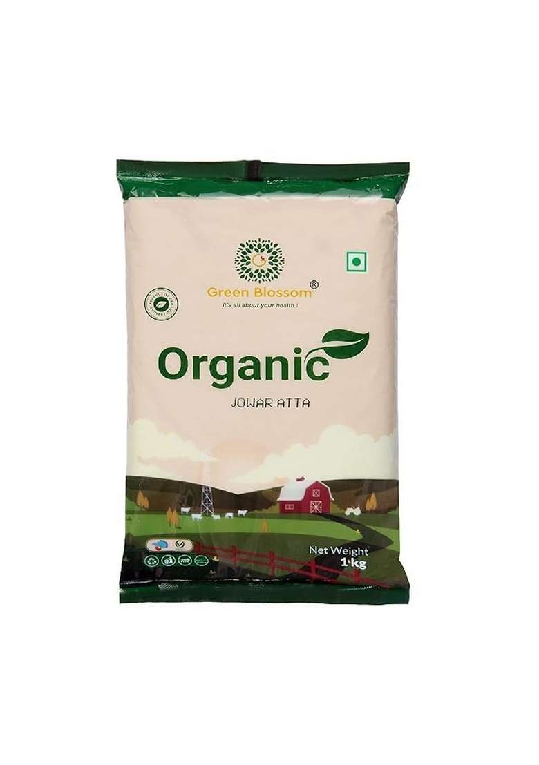 Green Blossom Organic Rolled Oats And Organic Jowar Atta | Combo Of 2 | Style 42 - Indya