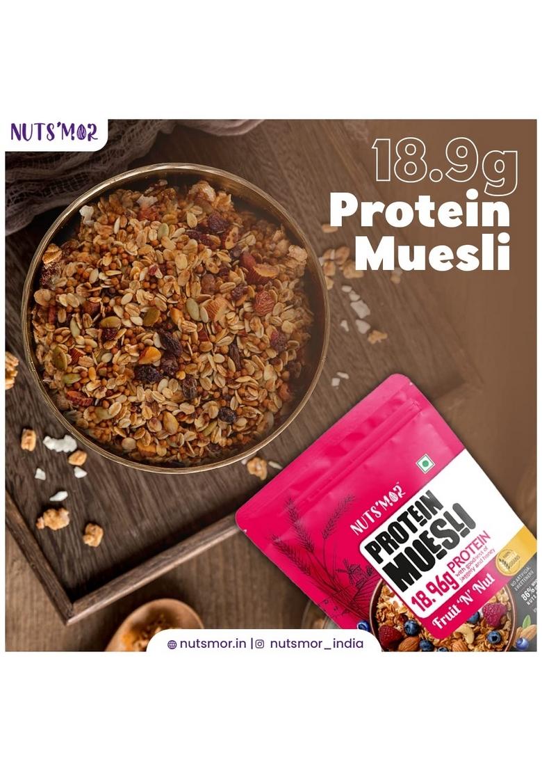 Protein Muesli Fruit And Nut (Cocoa Almond)