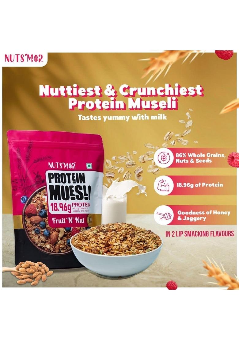 Protein Muesli Fruit And Nut (Cocoa Almond)