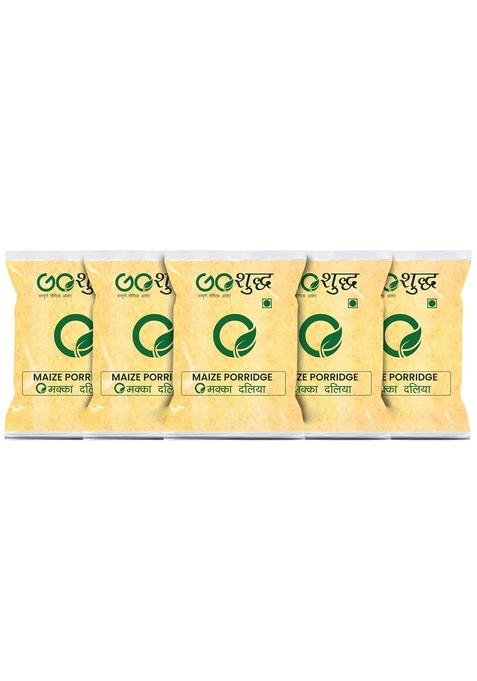 Goshudh Maize Porridge (Makka Daliya) 500G (Pack Of 5)