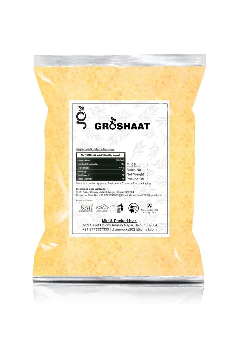 Groshaat Makka Daliya (Makka/Corn Porridge)