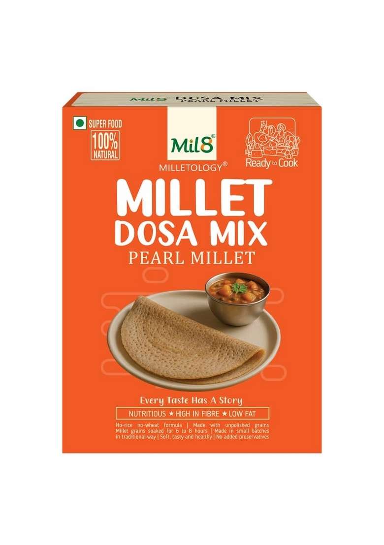 Mil8 Dosamix Pearl & Flour Finger & Flour Barnyard Millet Pack Of 3(Each 300Gm) - Indya