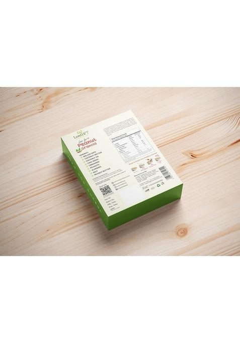 Longvt Peanut Granola – 100% Natural & Healthy Breakfast Cereal | Superfood With Nuts & Seeds, Wholegrain | Protein & Fibre Rich | Ready To Eat | Healthy Breakfast | Perfect For Breakfast