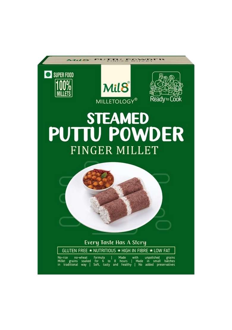 Mil8 Dosamix Finger & Puttu Powder Finger & Puttu Powder Sorghum Millet Pack Of 3(Each 300Gm) - Indya