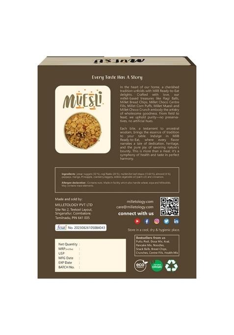 Mil8 Muesli & Muesli Combo (100Gram-100Gram) Nutritious, Delicious And Healthy Breakfast Solution