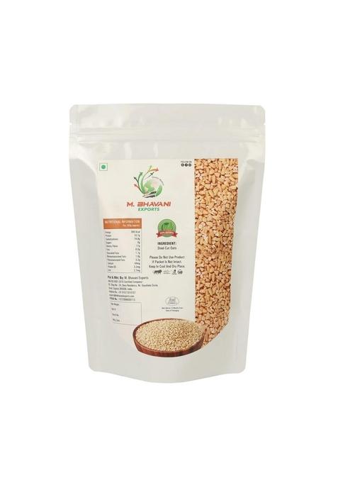 M.Bhavani Steel Cut Oats 1Kg | Gluten Free Oats | Breakfast | Diet Food For Weight Loss | 100% Wholegrain Cereal Pack Of 2