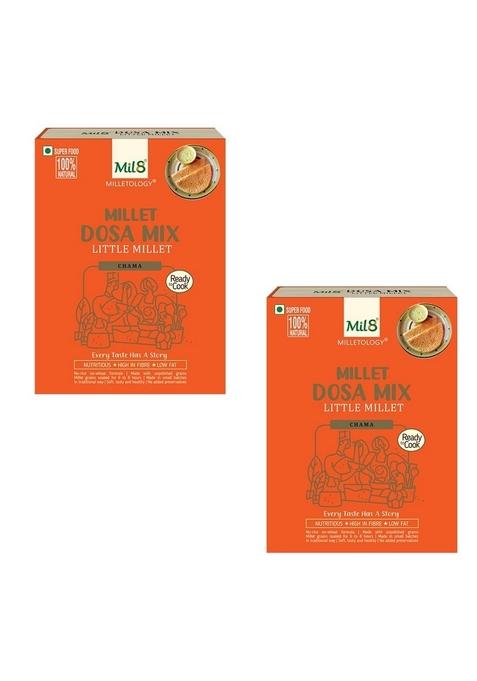 Mil8 Dosamix Little & Dosamix Little Millet Combo (300Gram-300Gram) Nutritious, Delicious And Healthy Breakfast Solution