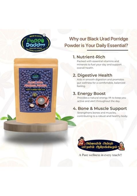 Pappudaddu Healthy Foods Porridge Powder | Wholesome & Nutritious Breakfast Mix Made With Natural Grains For A Healthy & Filling Meal (1Kg)