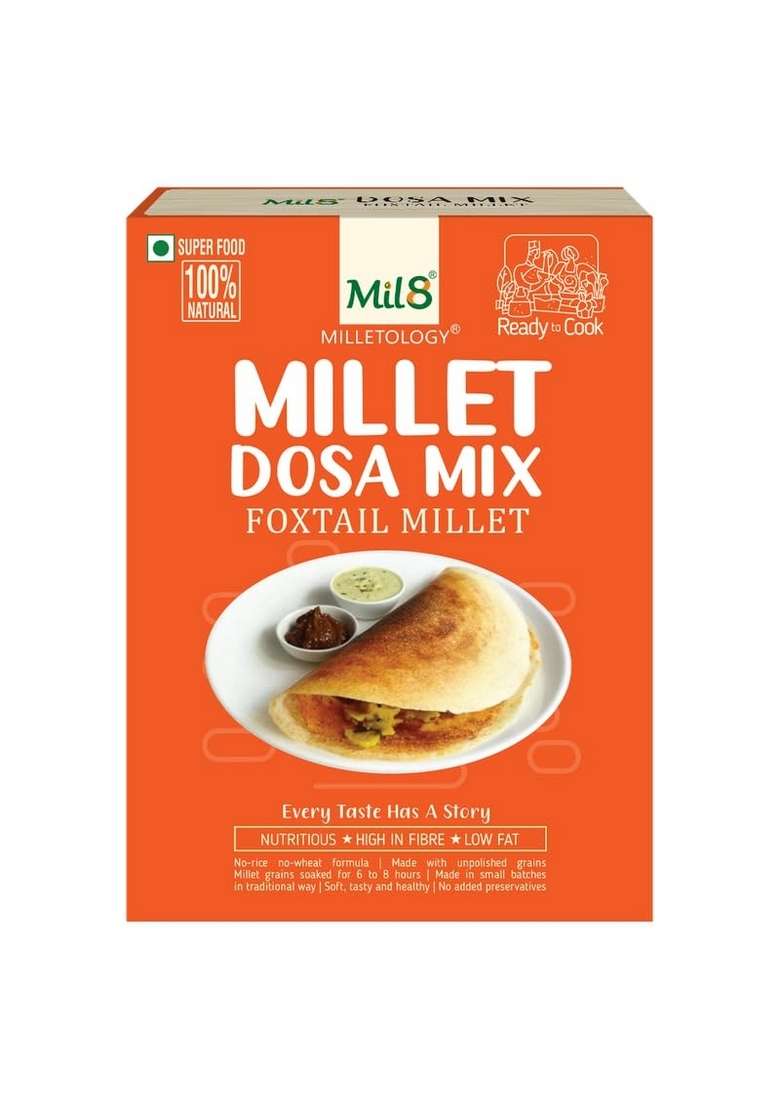 Mil8 Dosamix Finger & Dosamix Foxtail & Dosamix Kodo Millet Pack Of 3(Each 300Gm) - Indya