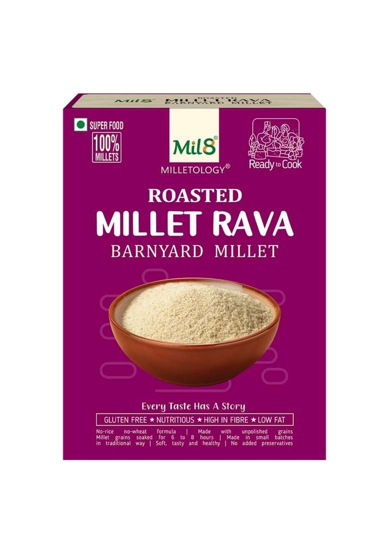 Mil8 Dosamix Pearl & Dosamix Little & Rava Barnyard Millet Pack Of 3(Each 300Gm) - Indya