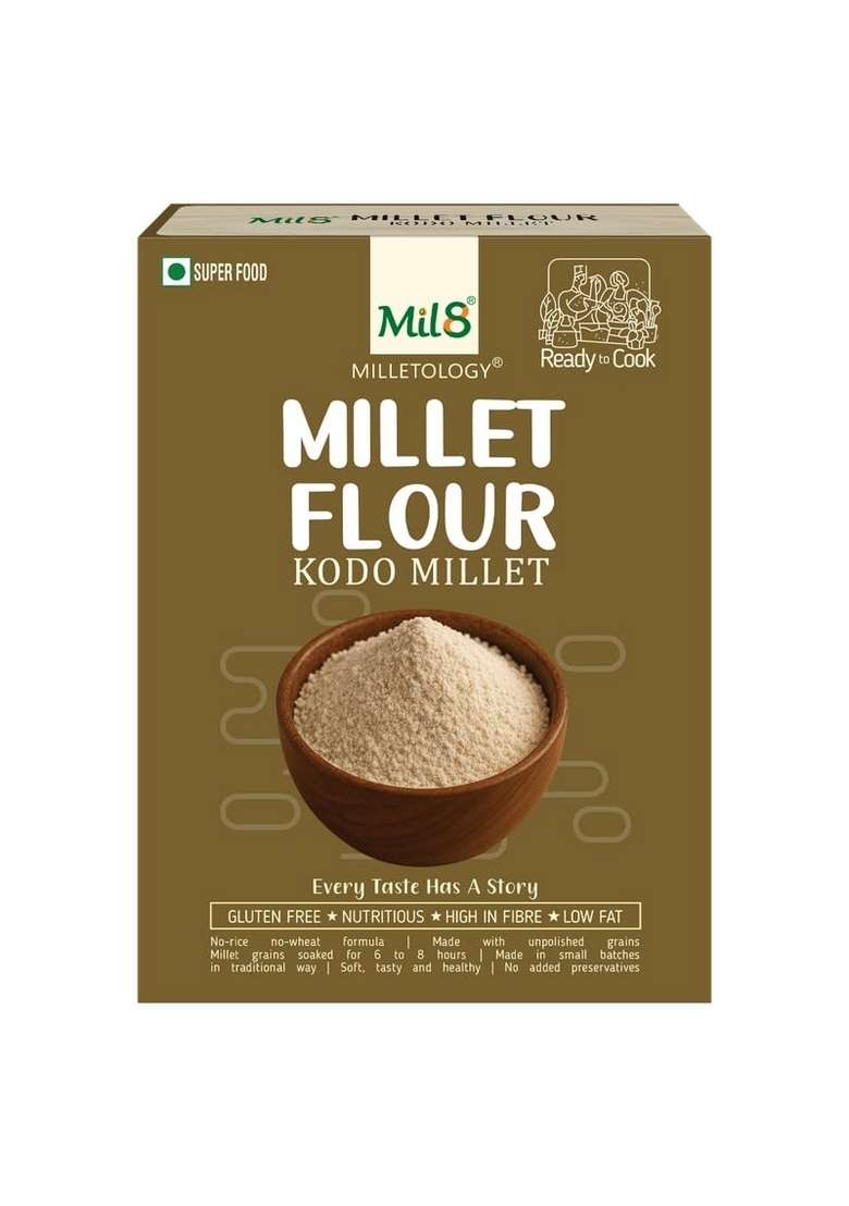 Mil8 Dosamix Finger & Flour Kodo & Puttu Powder Foxtail Millet Pack Of 3(Each 300Gm) - Indya