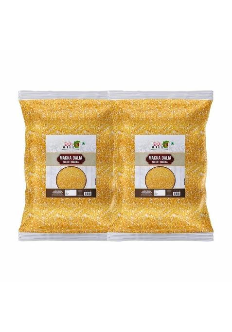 Diwali Sale Indian Maize Makka Millet Porridge/Daliya/Khichdi/Daliya Broken Corn Daliya|Makka Maize Daliya-5960G(2980G*2Pkt) Great Indian Festival