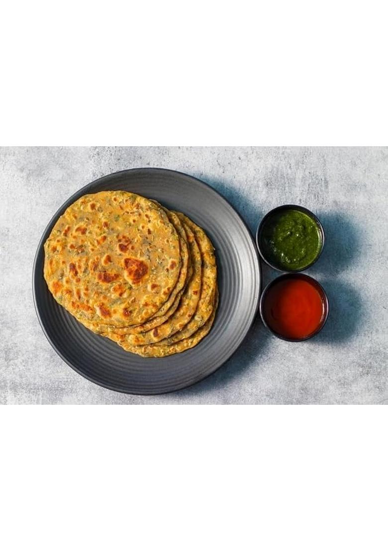 Luv2Eat® Phudina (Mint) Thepla Premix – Pack Of 2 X 200G | Instant Gujarati Thepla Mix | Ready To Cook & Eat | Refreshing Indian Flatbread Snack