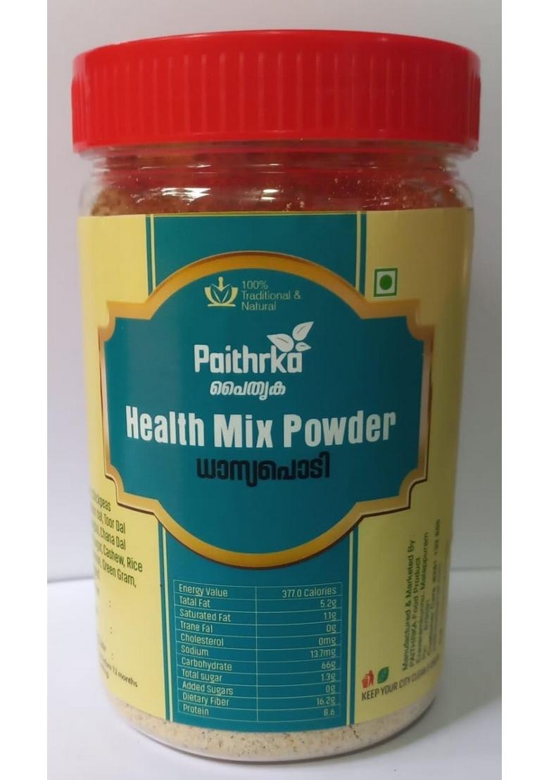 Protein-Rich Multigrain Health Mix For Kids And Adults With 11 Natural Ingredients | Nutritional Powder | Protein Powder|Energy Drink Mix|Millet Health Mix 300Gm