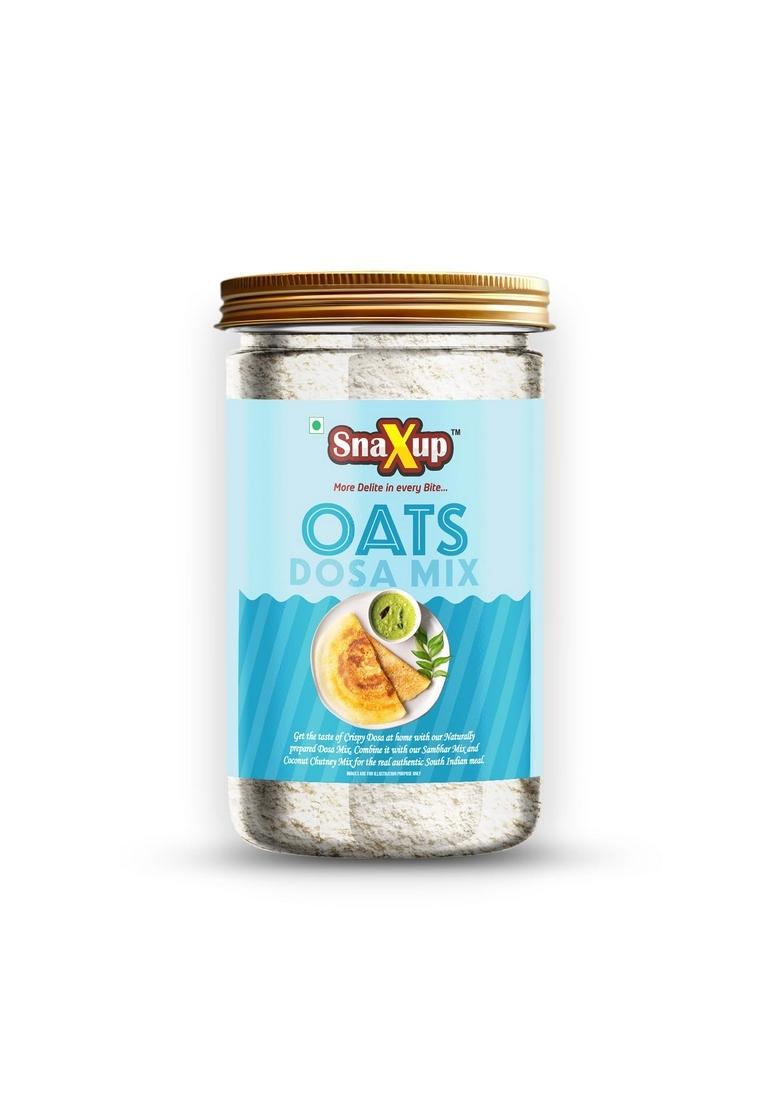 Snaxup Instant Oats Dosa Mix Healthy Breakfast | Quick Breakfast | Ready-To-Make South Indian Breakfast | Soft And Crispy Dosa | Instant Ready To Cook Mix (650G)