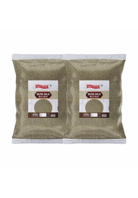 Diwali Sale Barmer Rajasthani Bajra Khichdi Daliya/Pearl/Maiwa Broken Cracked Millet|Cumbu/Bajeer Porridge-480G(240G*2Pkt) Great Indian Festival