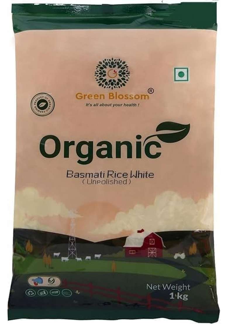Green Blossom Organic Rolled Oats And Basmati Ric | Combo Of 2 | Style 6 - Indya