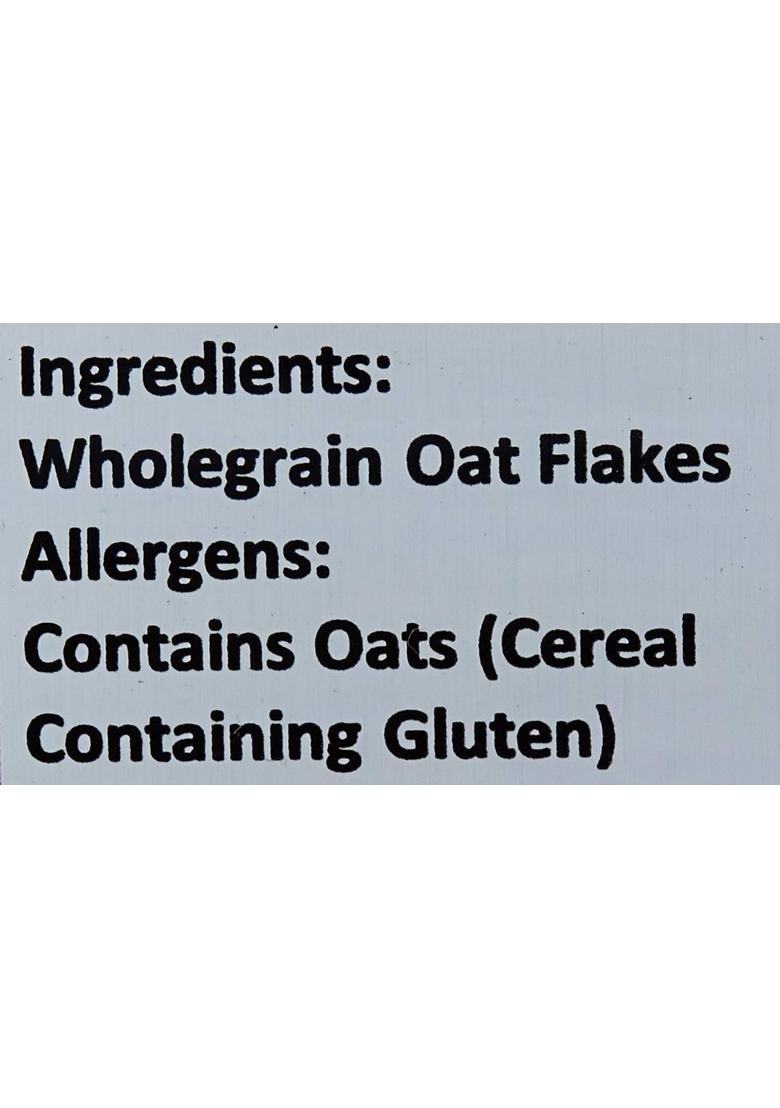 Fruitjoy Quakers Quick Cooking White Oats Breakfast Cereals 100% Whole Grain Oats Each 500Gm (Pack Of 2)